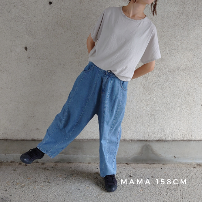 
                  
                    lip denim pants(mama＆kids)
                  
                