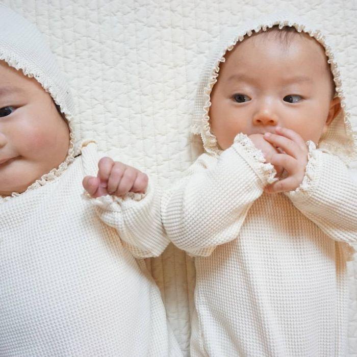 
                  
                    babyワッフルレースsuit ＆bonnet
                  
                