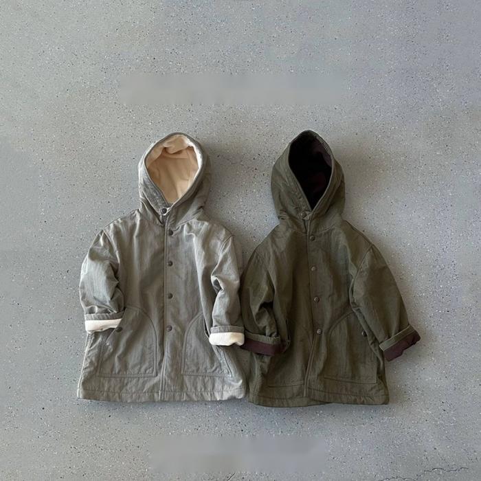 heavy twill coat