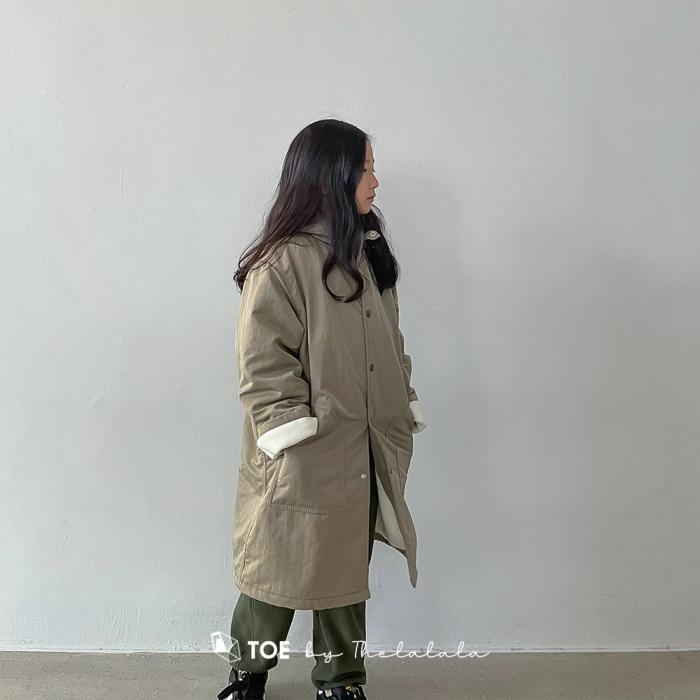 
                  
                    heavy twill coat
                  
                