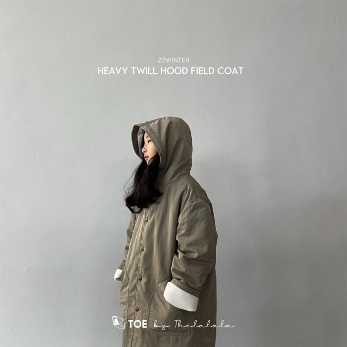 
                  
                    heavy twill coat
                  
                