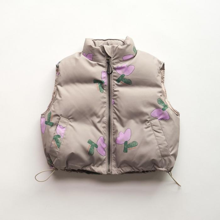 tulip down vest