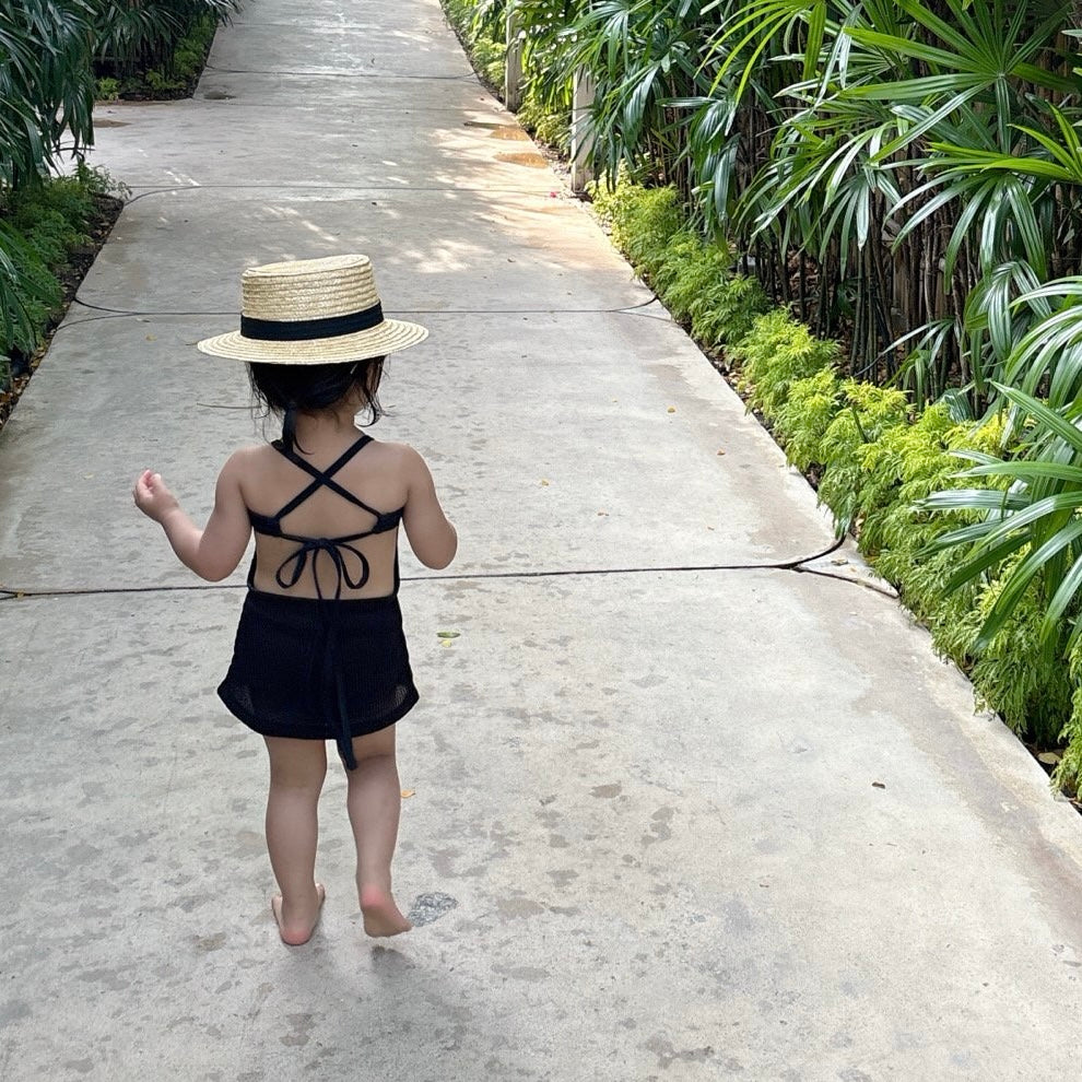 
                  
                    【リクエスト販売】knit swim one-piece(kids&mama)
                  
                