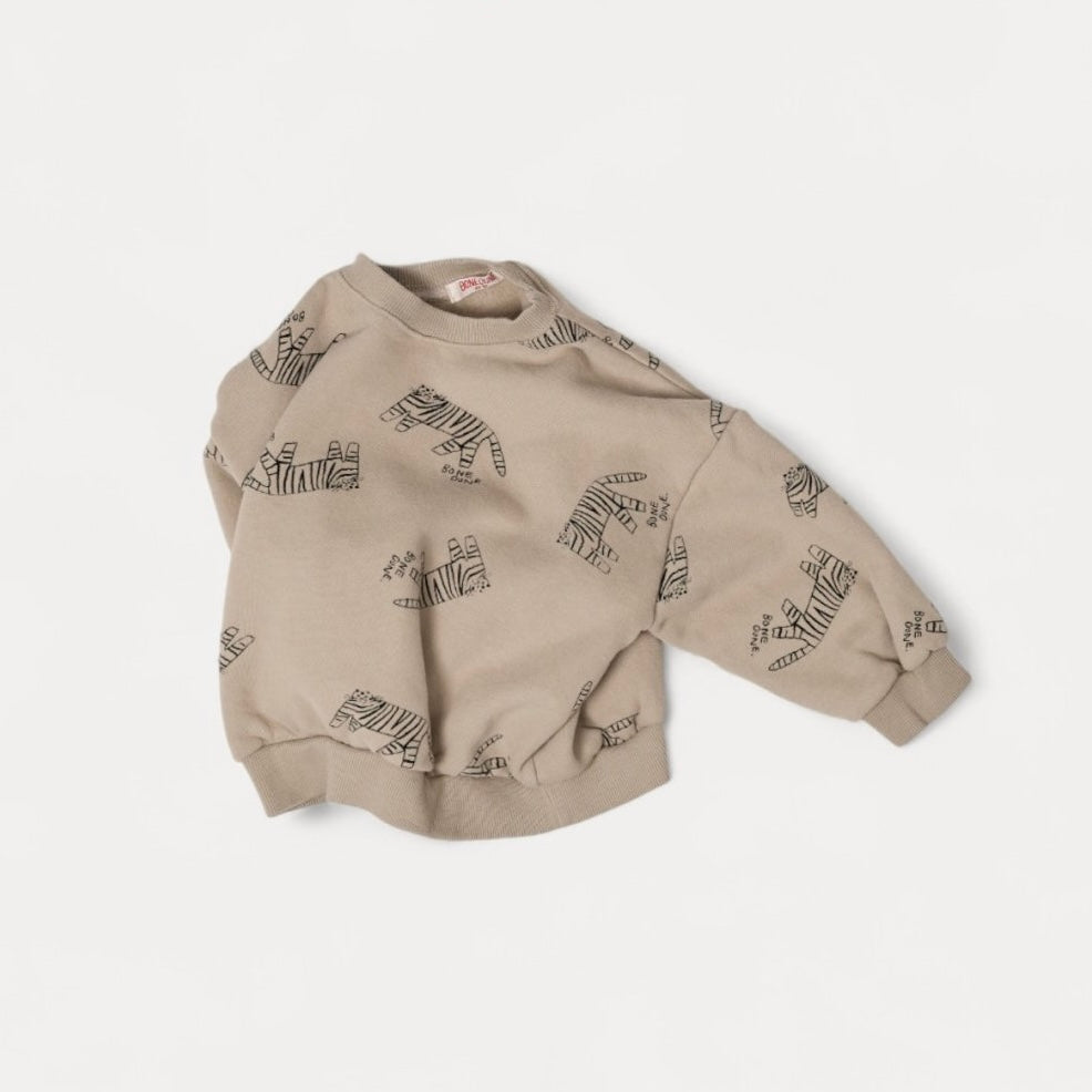 
                  
                    【リクエスト販売】mocha tiger pullover(裏起毛)
                  
                