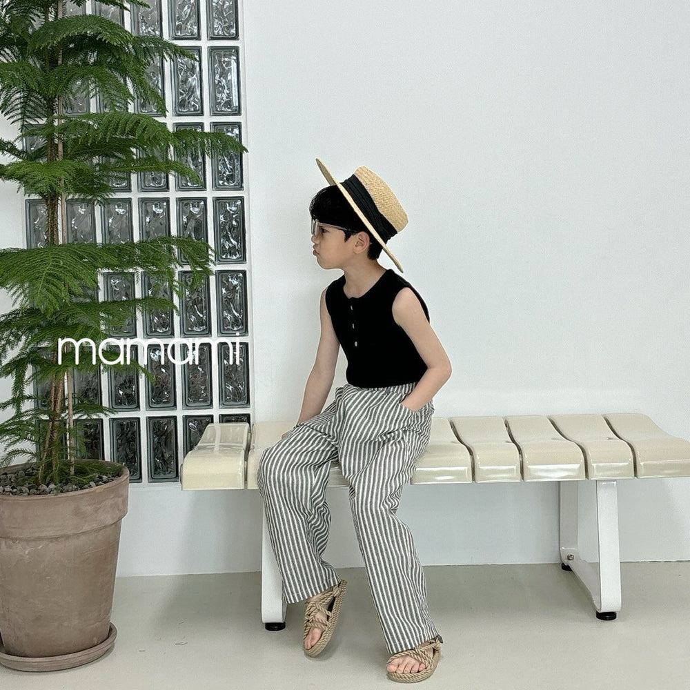 stripe long pants