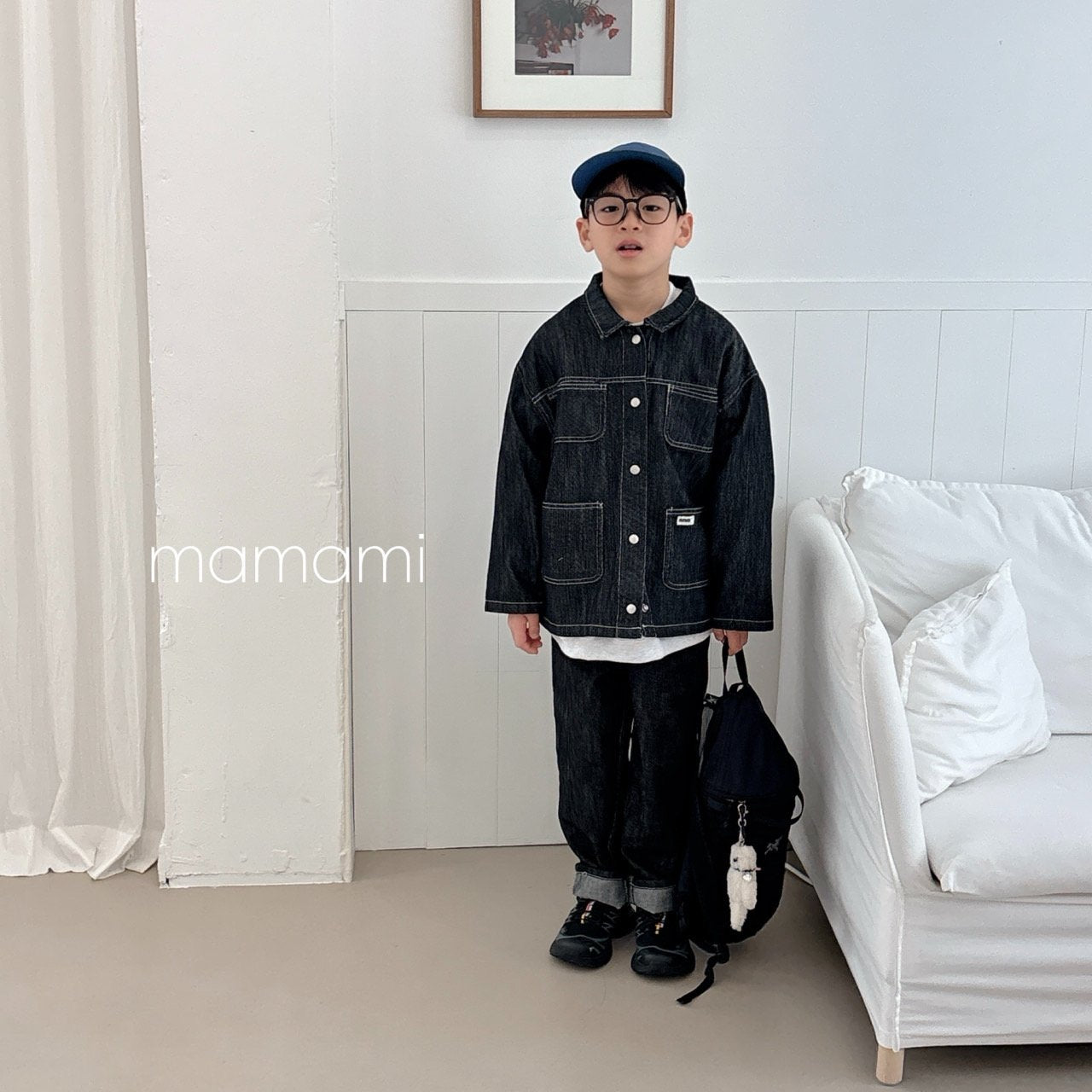 
                  
                    【リクエスト販売】black denim jacket
                  
                