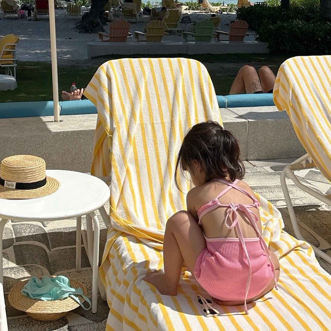 
                  
                    【リクエスト販売】knit swim one-piece(kids&mama)
                  
                