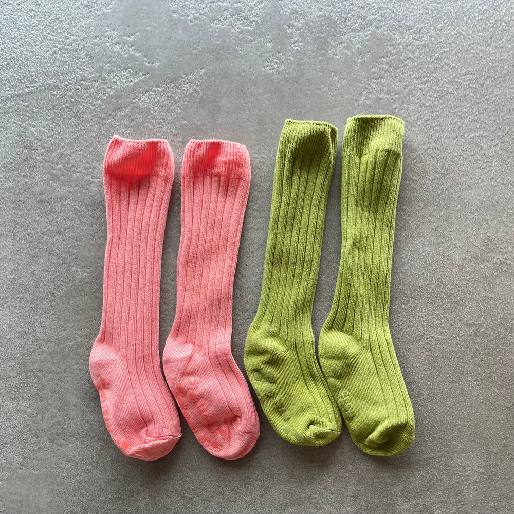 muji rib socks