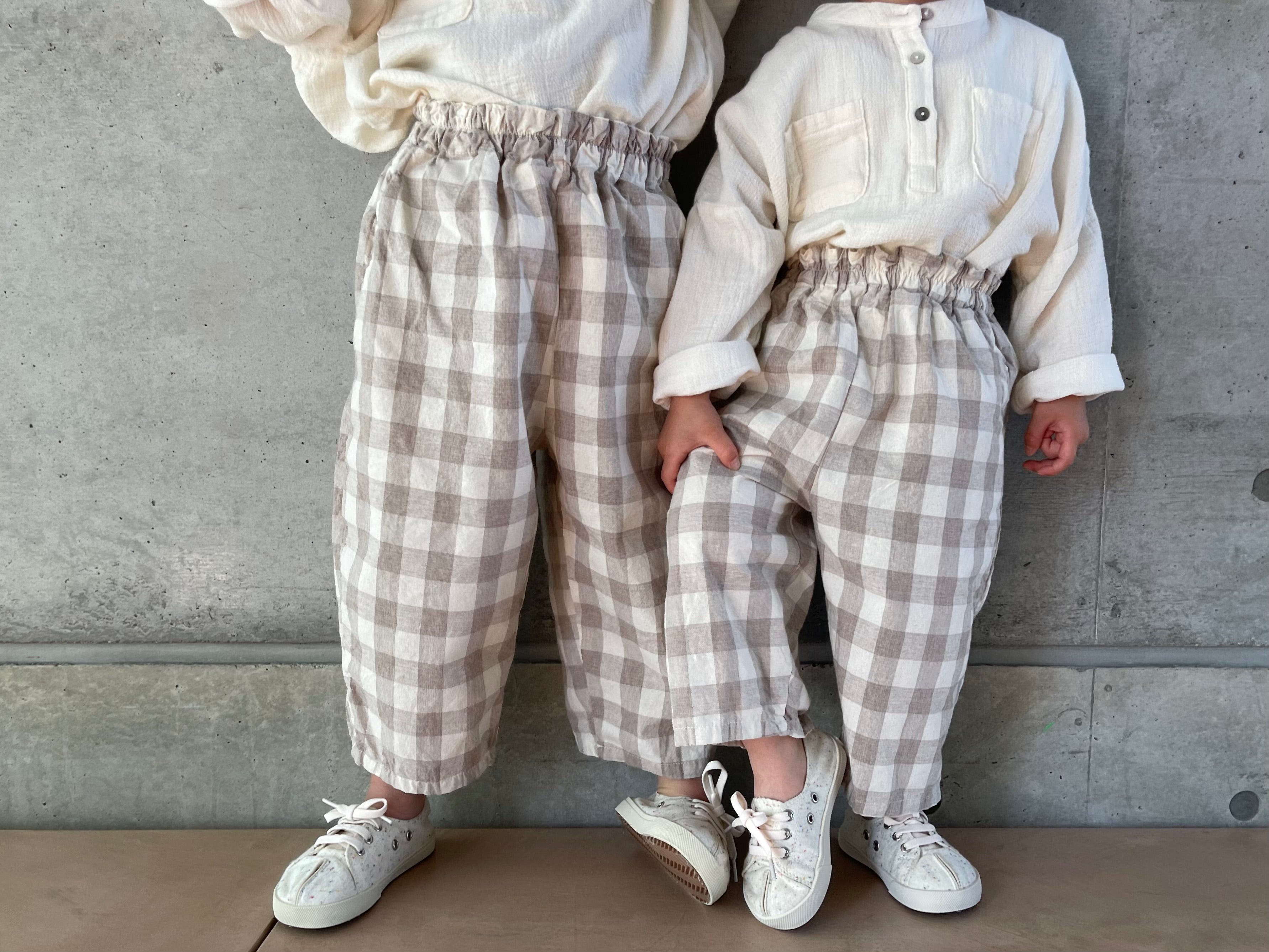 m*e様 SOOR PLOOM ギンガムチェックパンツ クラウド m*e様 SOOR PLOOM ギンガムチェックパンツ クラウド SOOR PLOOM