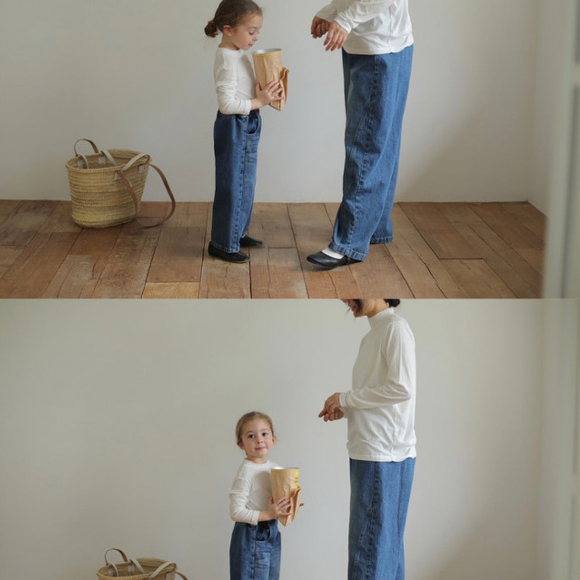 
                  
                    【リクエスト販売】noir denim pants(kids&mama)
                  
                