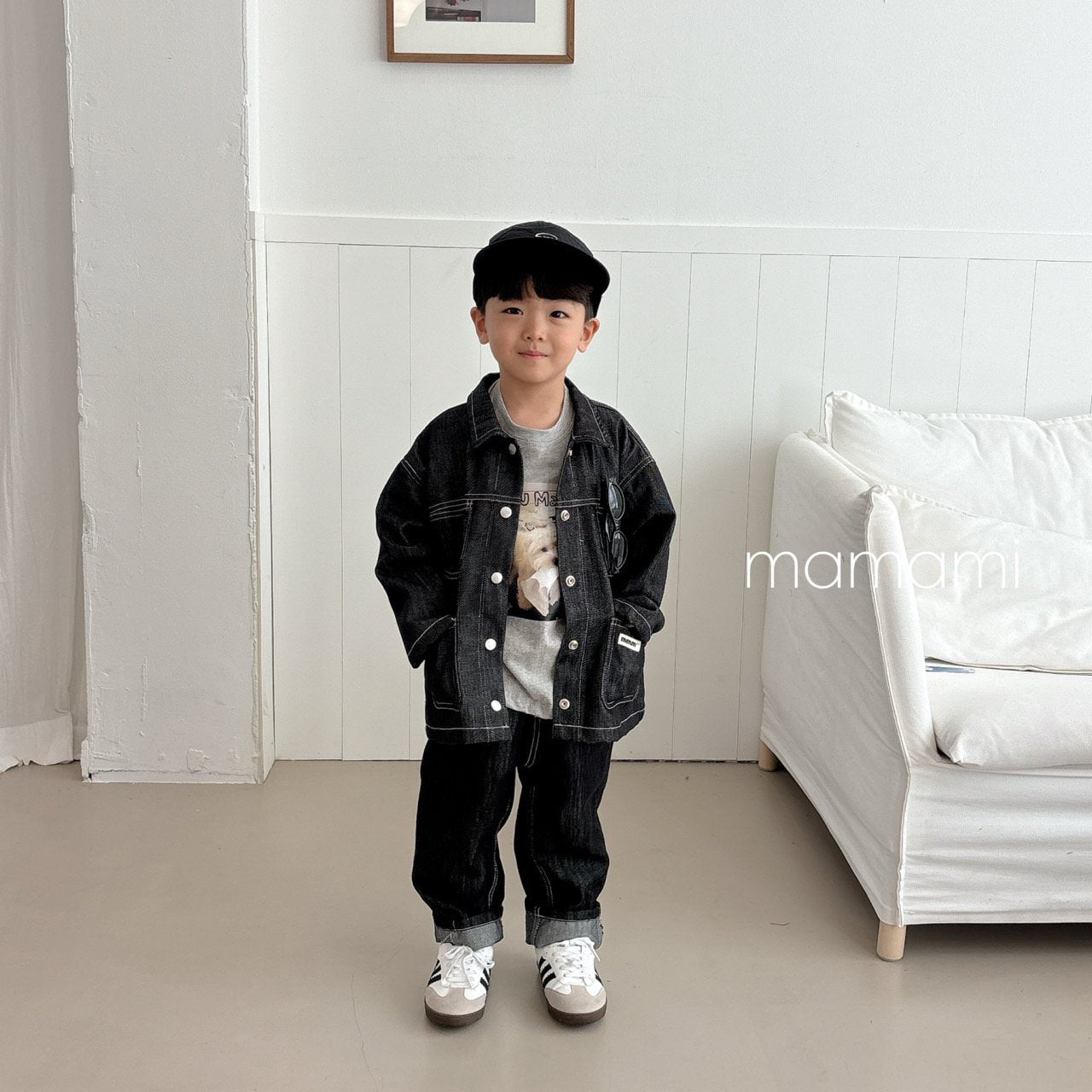 
                  
                    【リクエスト販売】black denim jacket
                  
                