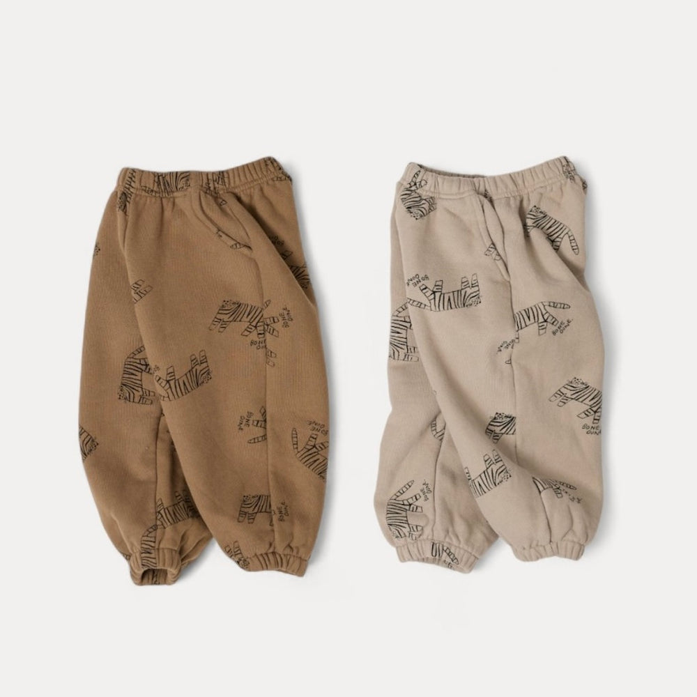 【リクエスト販売】mocha tiger pants(裏起毛)