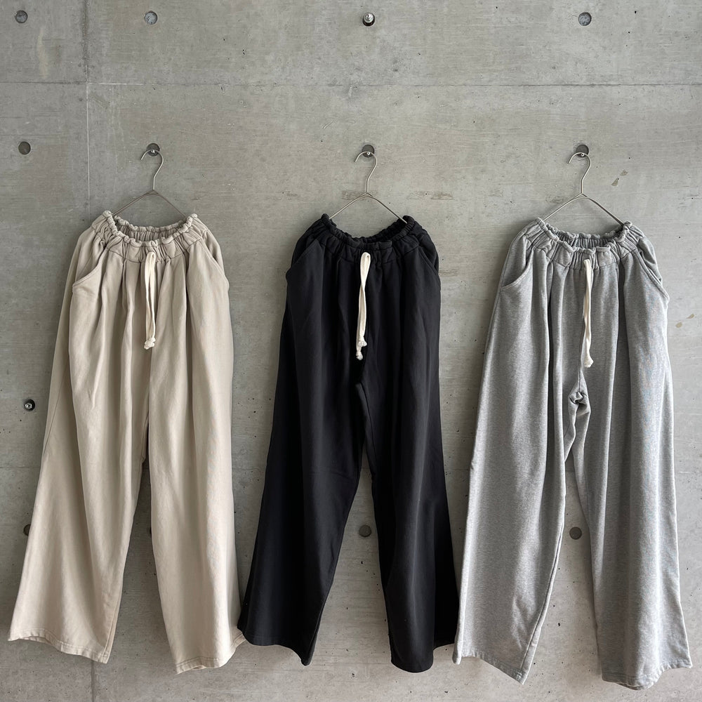 mom simple wide pants