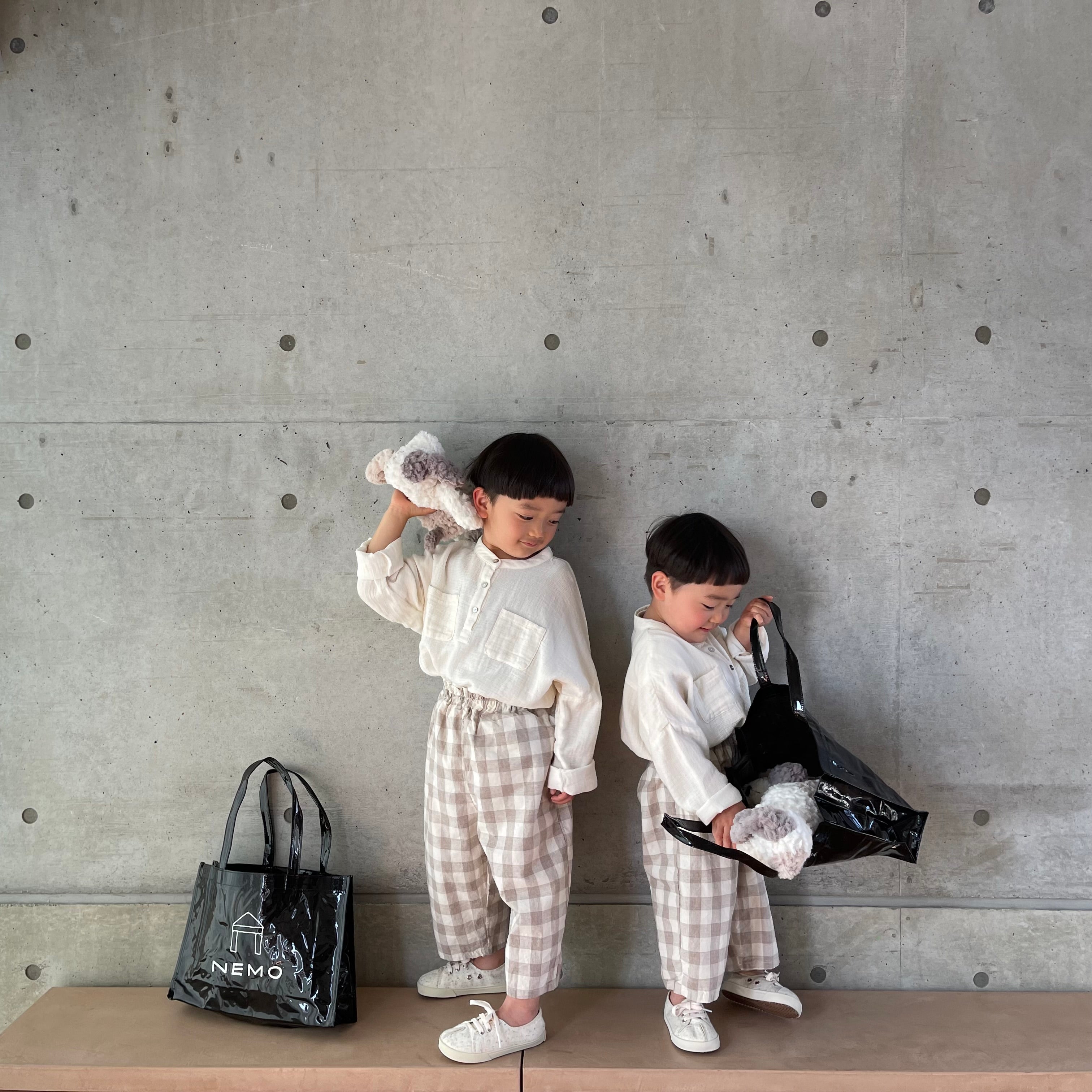 ギンガムチェックpants – こどもふくnemo