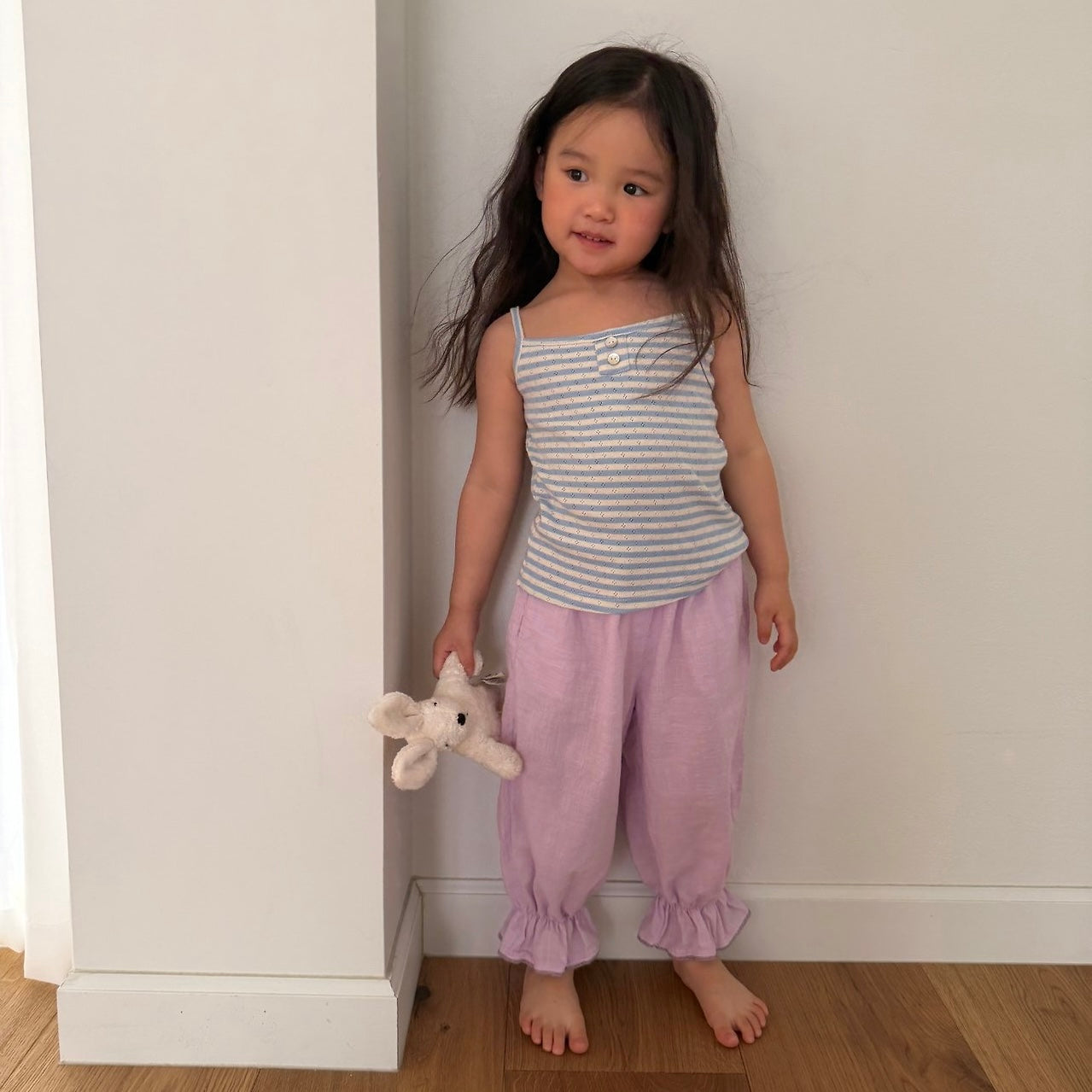 
                  
                    【リクエスト販売】frill hem pants
                  
                
