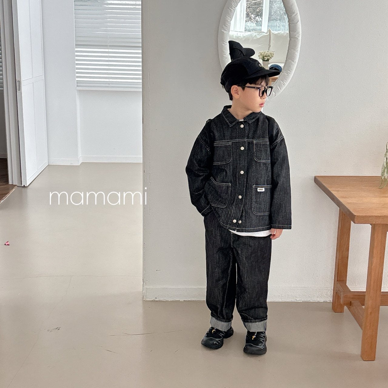 
                  
                    【リクエスト販売】black denim jacket
                  
                