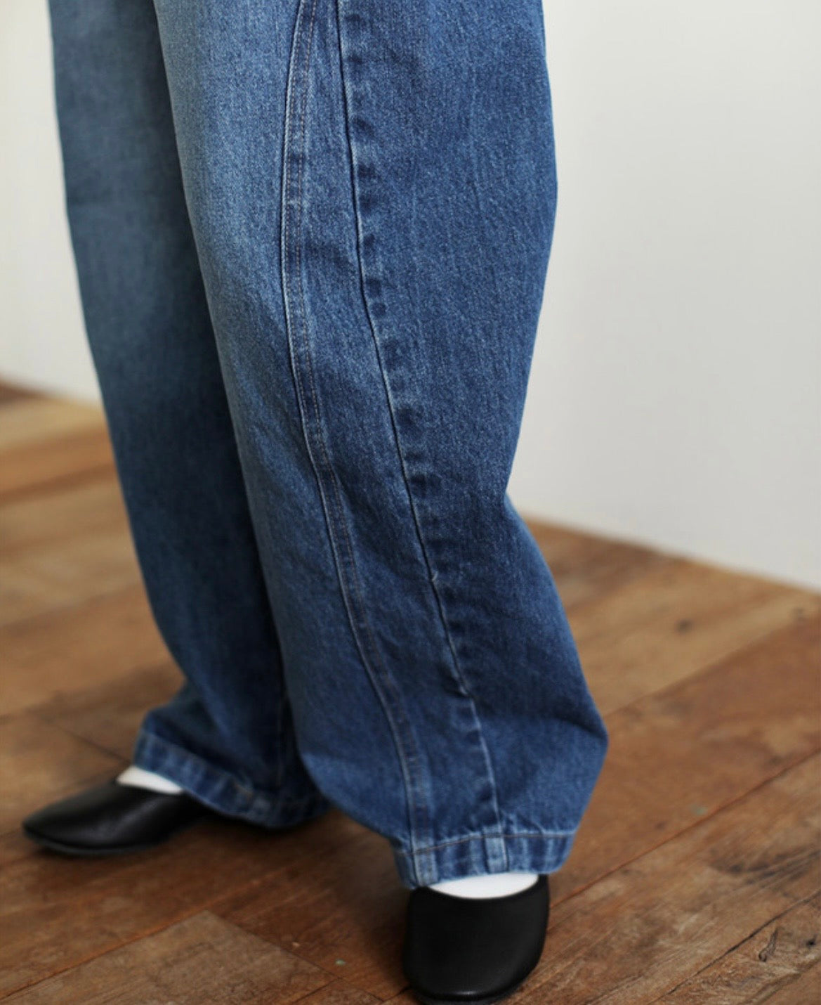 
                  
                    【リクエスト販売】noir denim pants(kids&mama)
                  
                