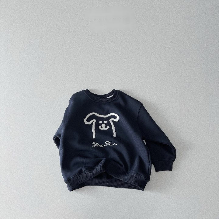 【リクエスト販売】dog pullover(裏起毛)