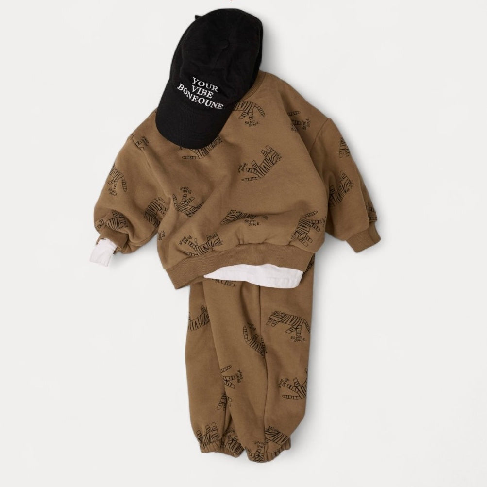 
                  
                    【リクエスト販売】mocha tiger pullover(裏起毛)
                  
                