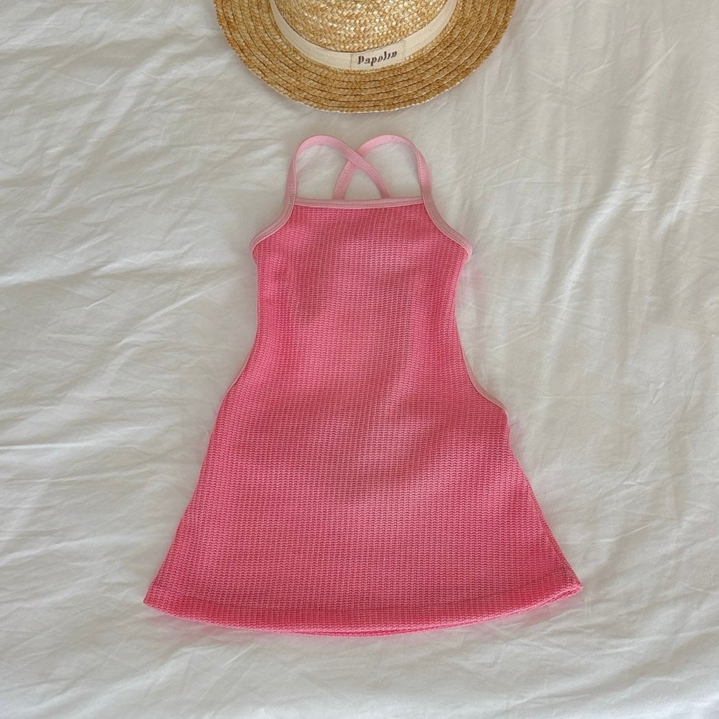 
                  
                    【リクエスト販売】knit swim one-piece(kids&mama)
                  
                