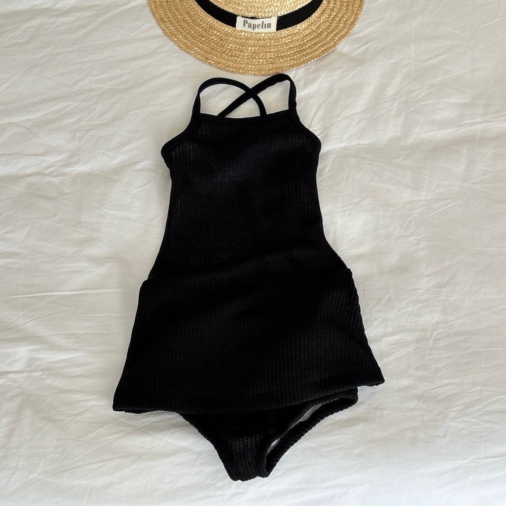 
                  
                    【リクエスト販売】knit swim one-piece(kids&mama)
                  
                