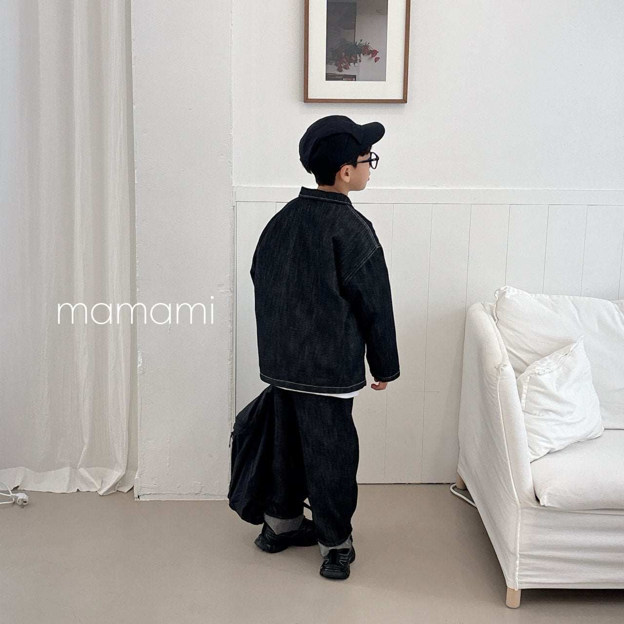 
                  
                    【リクエスト販売】black denim jacket
                  
                