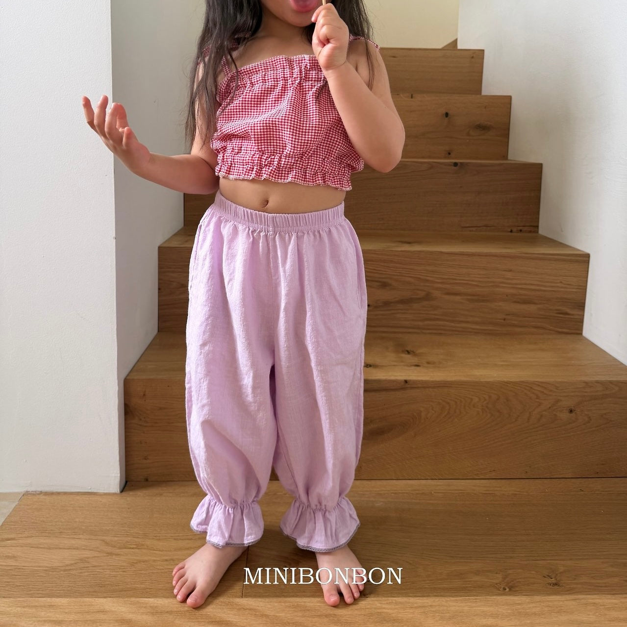 
                  
                    【リクエスト販売】frill hem pants
                  
                