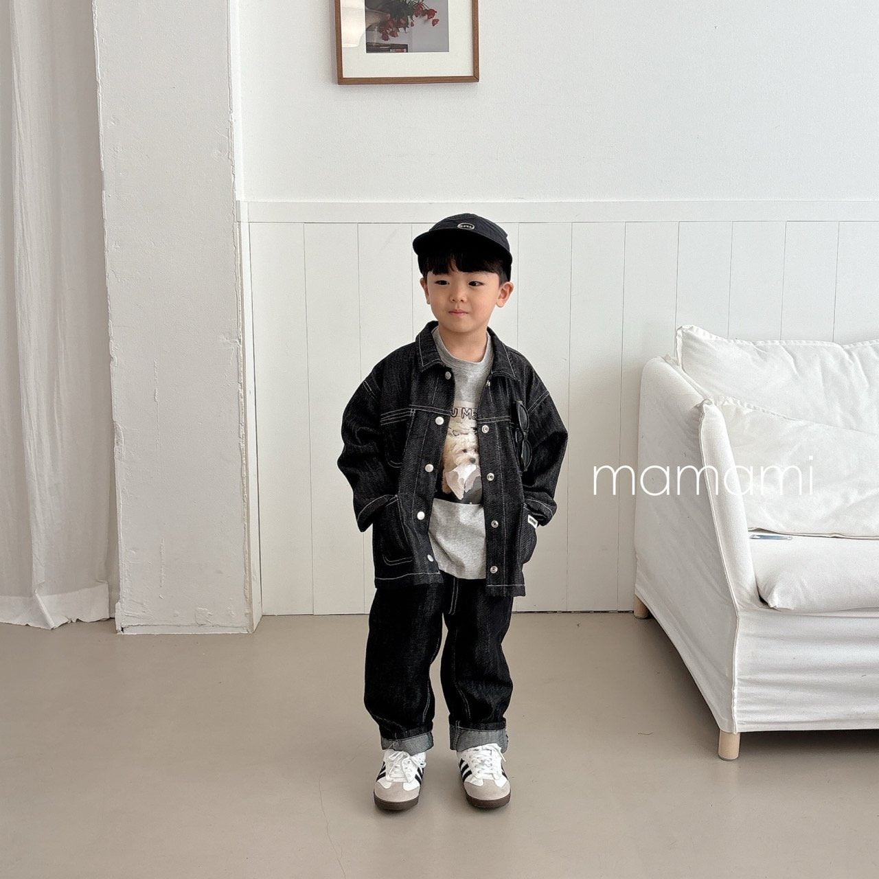 
                  
                    【リクエスト販売】black denim jacket
                  
                