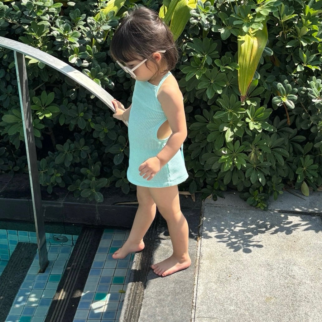 
                  
                    【リクエスト販売】knit swim one-piece(kids&mama)
                  
                