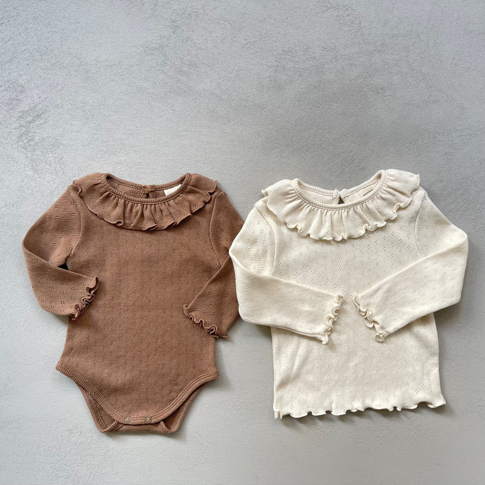 
                  
                    frill babysuit
                  
                