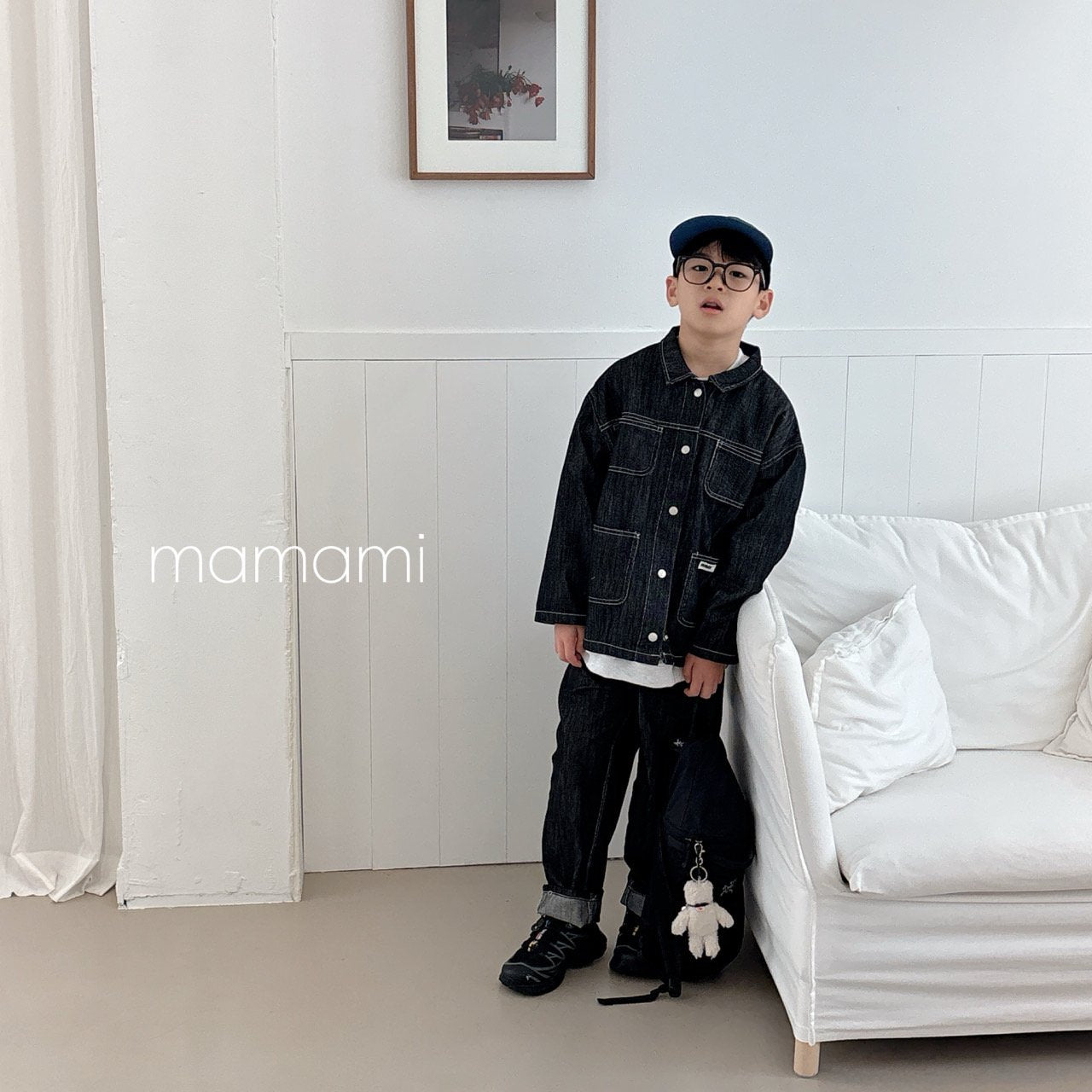 
                  
                    【リクエスト販売】black denim jacket
                  
                