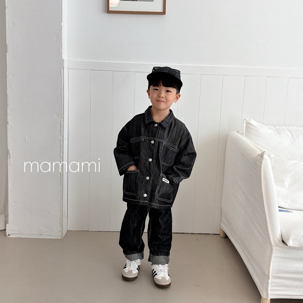 
                  
                    【リクエスト販売】black denim jacket
                  
                