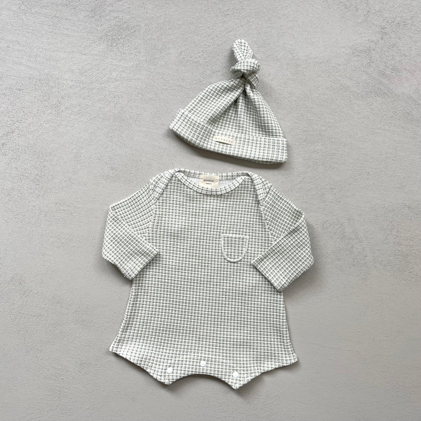 
                  
                    check waffle babysuit set
                  
                