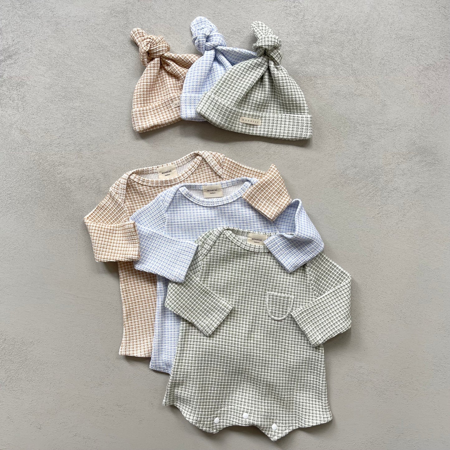 
                  
                    check waffle babysuit set
                  
                