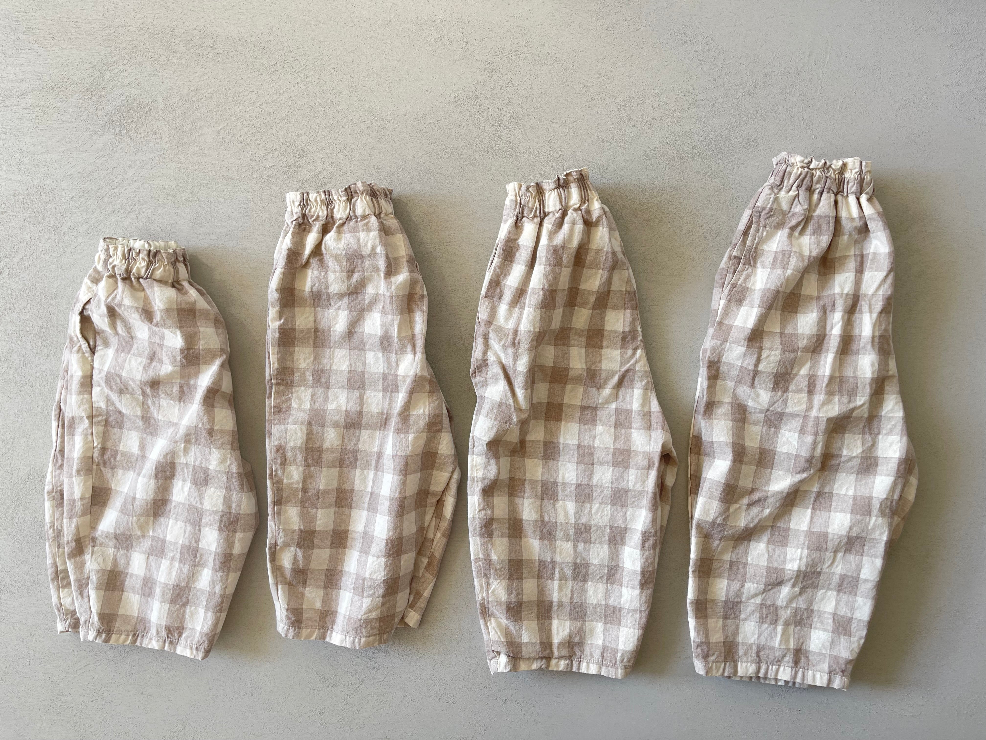 m*e様 SOOR PLOOM ギンガムチェックパンツ クラウド m*e様 SOOR PLOOM ギンガムチェックパンツ クラウド ギンガム